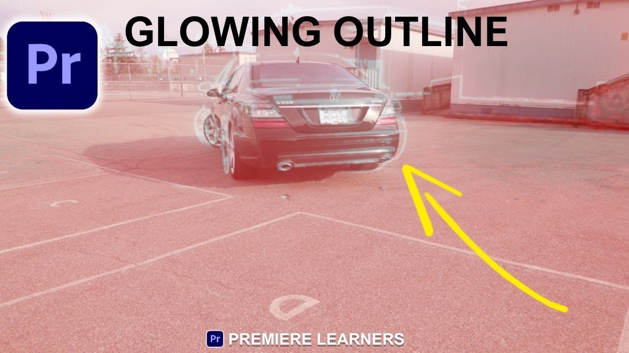 How to Create a Glowing Outline Effect in Premiere Pro || Advanced ...