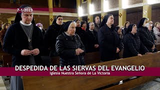 Despedida Siervas del Evangelio de Valladolid