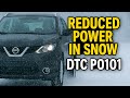 Nissan Rogue Sport Losing Power in Snow? DTC P0101 Fix Explained!