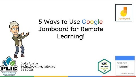 5 Ways to Use Google Jamboard for Remote Learning!