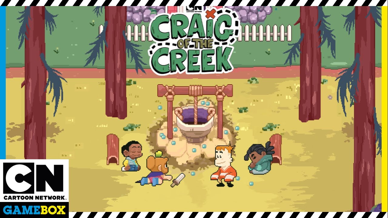 Craig Of The Creek Gameplay | Chrono Moss - JP Uses His Weapons |  Cartoon Network GameBox