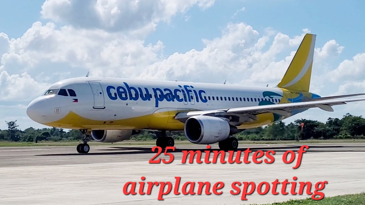 25 MINUTES OF GREAT Plane Spotting at Tuguegarao Airport (RPUT)