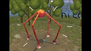 I made the beady long legs in spore