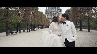 paris wedding videographer Ritz Paris luxury wedding.