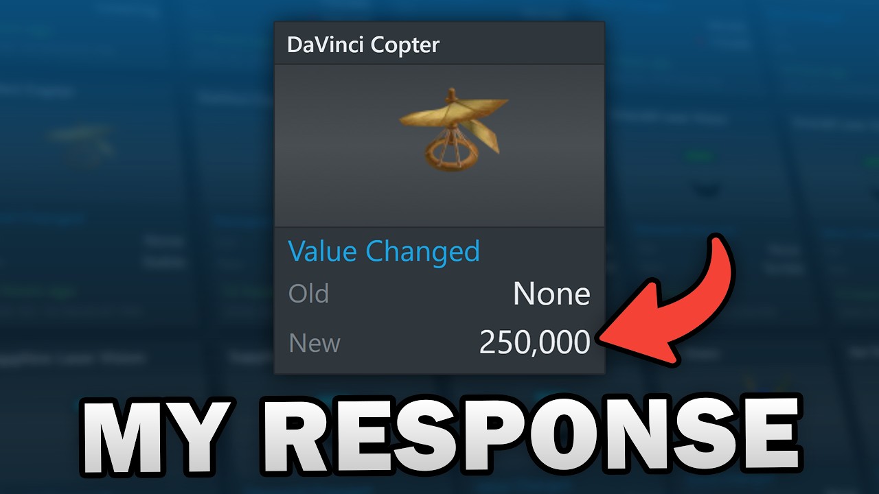 Rolimon's Finally Valued DaVinci Copter