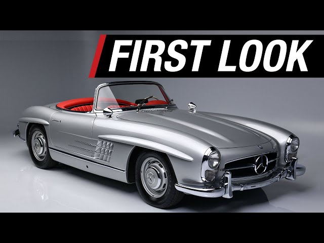 FIRST LOOK - 1957 Mercedes-Benz 300SL Roadster - BARRETT-JACKSON