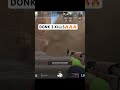 donk Amazing Spray Transfer 3 Kills! 🔥 #cs2 #shorts #counterstrike2 #esportscsgo