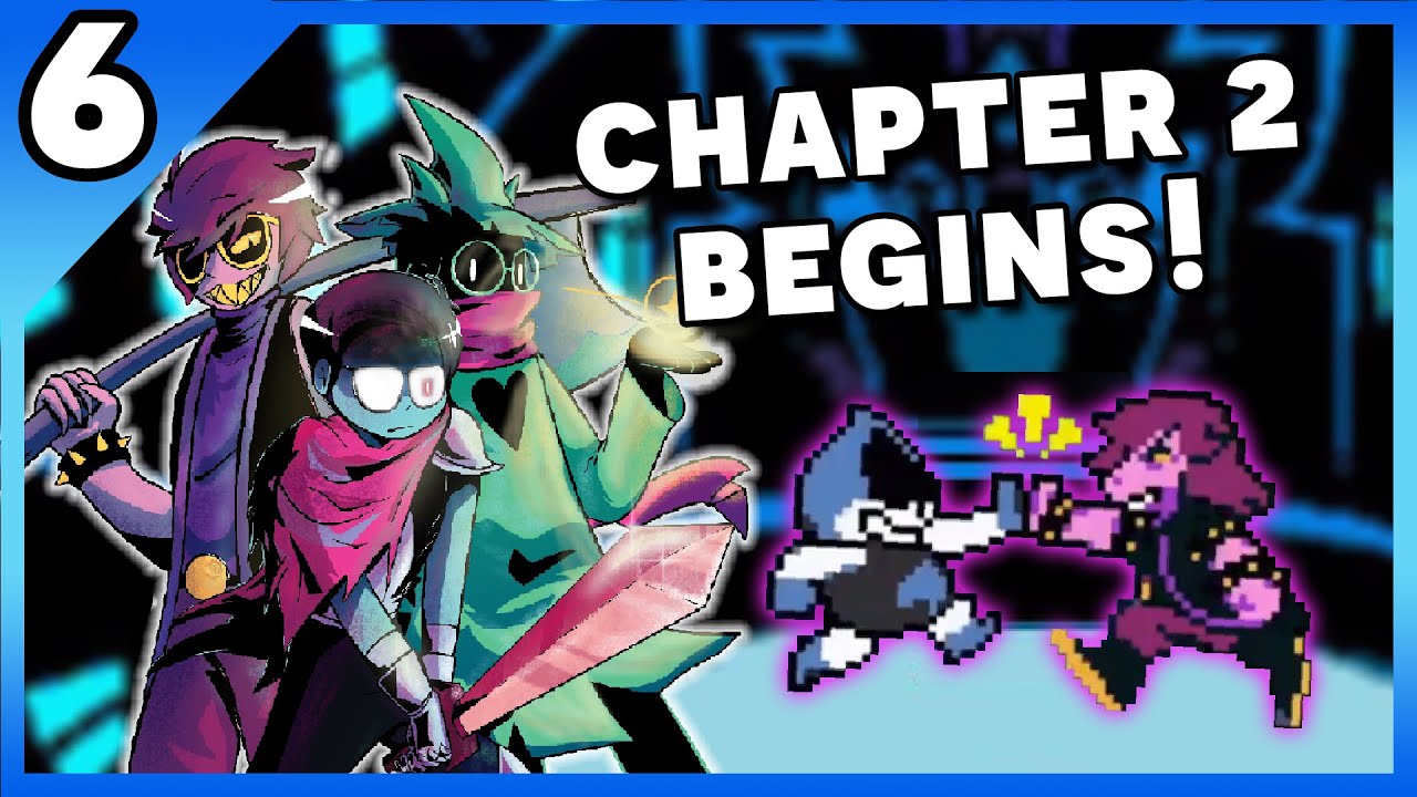 Deltarune with a Voice Actor Part 6 - Chapter 2 Begins! - YouTube