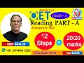 Edu skills oet oet reading  part  a glandular fever strategies  tips1862023 oet made easy