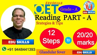 Edu Skills Oet Oet Reading Part - A Glandular Fever Strategies Tips18-6-2023 Oet Made Easy