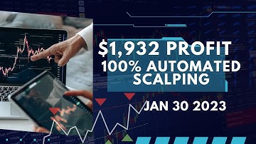 $1,932 Profit 1/30/23 - 100% automated scalping algorithm for NinjaTrader - TFN Algo
