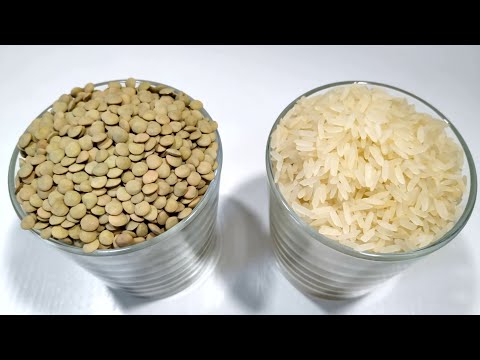 Смешайте Рис с Чечевицей! Вы будете в восторге от результата!