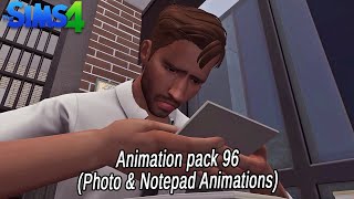 Sims 4 Animations | Animation Pack #96 | Photo & Notepad Animations | Early Access