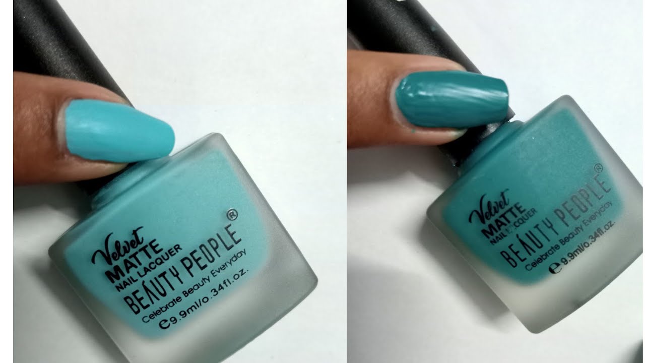 velvet matte nail Lacquer Beauty people Nail police swatches 