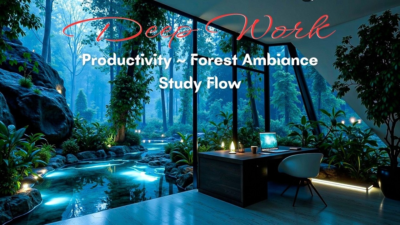 Музыка для Глубокой Работы | Фокус, Продуктивность и Лесная Атмосфера