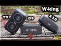 W-king T9 Vs X10 Vs D9  | Sound &amp; BASS Test |  Wireless Speakers