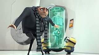 DESPICABLE ME ~ Stealing The Shrink GUN - FUNNY (HINDI SCENE) _ | { 2010 }