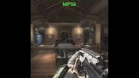 MW2 Mp5k vs mw2 remastered mp5k / what sounds good / #shorts