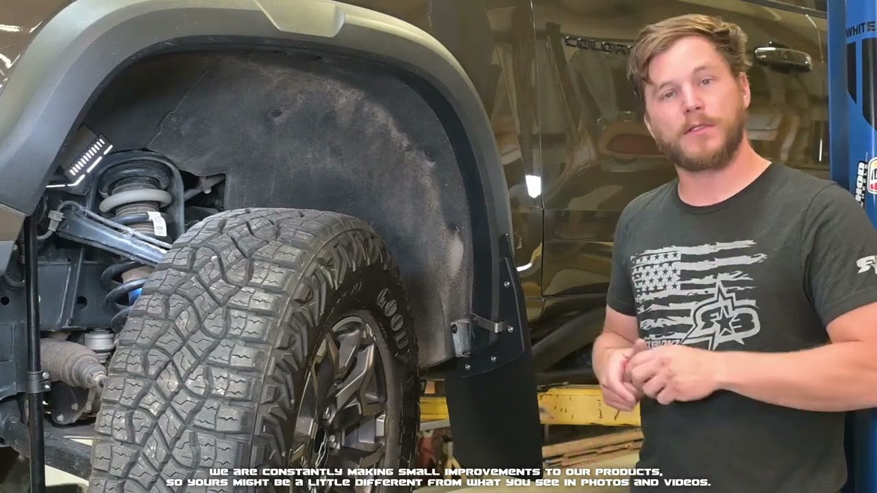 Installationsvideo Stänkskydd - Chevrolet Colorado ZR2 2023+