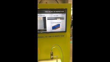 Tire Inline 3d Inspection with ECCO 75 3D Sensors