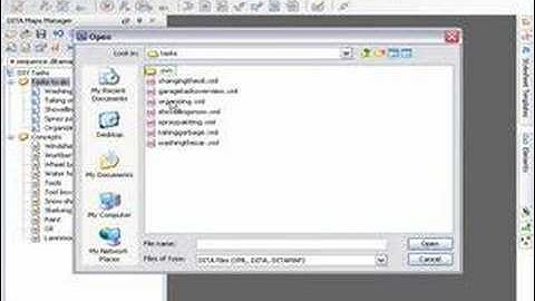 oXygen XML Editor - DITA Maps Manager
