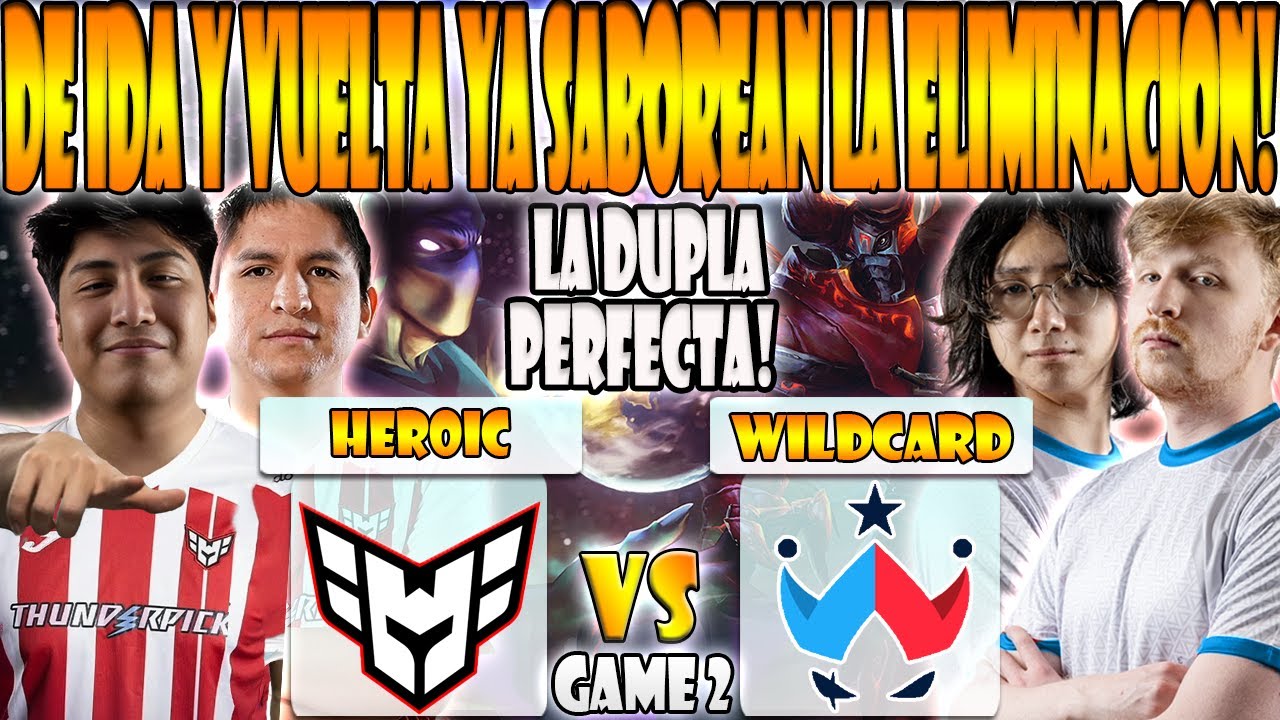 HEROIC VS WILDCARD BO3[GAME 2]WISPER, SCOFIELD, YUMA VS YAMSUN, RCY -THE INTERNATIONAL 14-2025 -DOTA