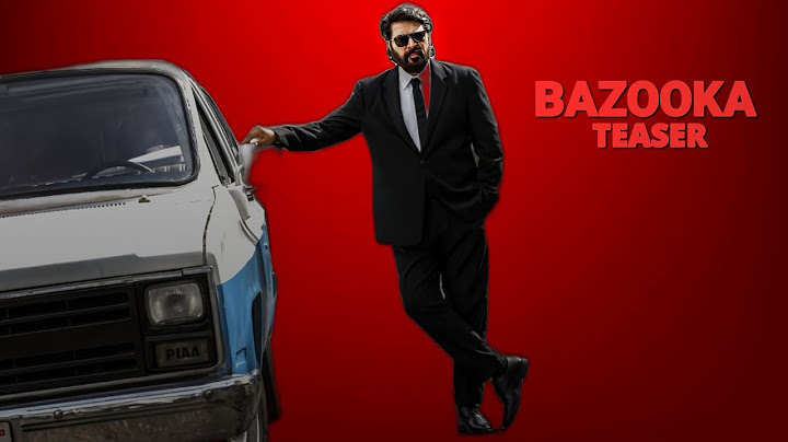 Bazooka - Official Teaser | Mammootty | Gautham Vasudev|Deeno Dennis|DJ WORKS|