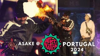 Asake Live & “Wave” ft Central Cee Full Performance At Afronation Portugal 2024 Festival In Portimao