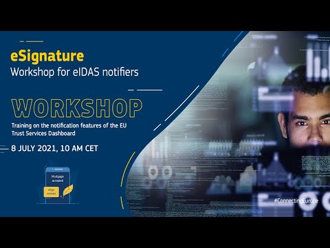 CEF eSignature Workshop for eIDAS Notifiers