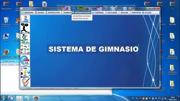 SISTEMA DE GIMNASIO EN JAVA NETBEANS CON MYSQLSEVER