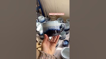 How I add handles to my mugs