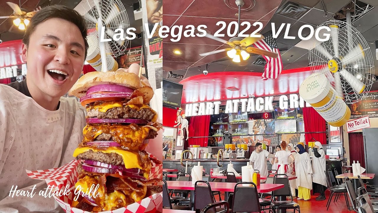 Getting SPANKED at the Heart Attack Grill Las Vegas VLOG YouTube
