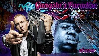 🖖GANGSTAS 'S PARADISE (Eminem and Coolio) [ai cover by Alex Van]🖖