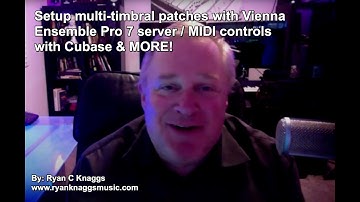 Setup multi-timbral patches in VEP 7 server, Cubase 12 with audio routing & expression maps & more!