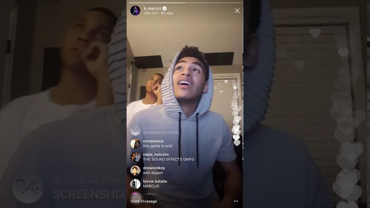 Marcus Pendleton Instagram Live (09.05.17)