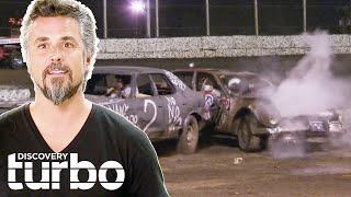 Gas Monkey Garage Enters A Demolition Derby! | Fast N' Loud