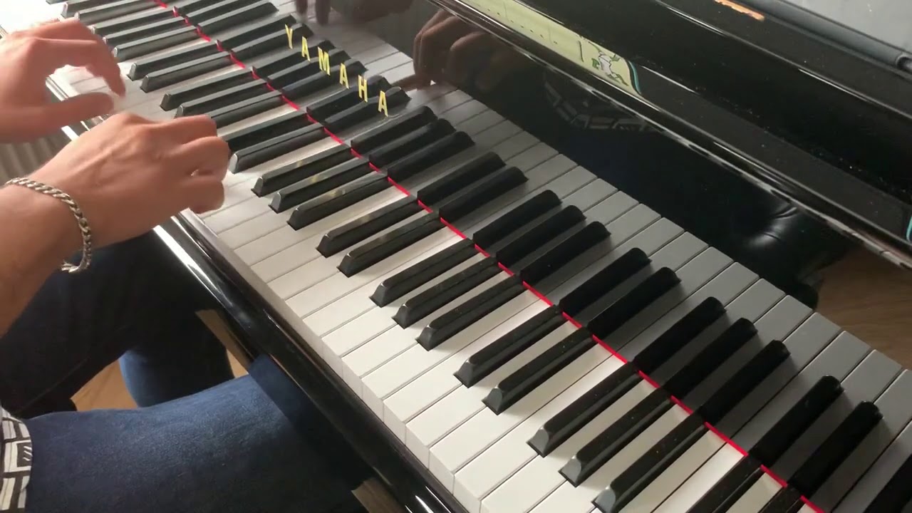 Majnoon - Marzieh - Bijan Mortazavi - Persian Music Piano Cover by Ali Behnam مجنون - مرضیه -