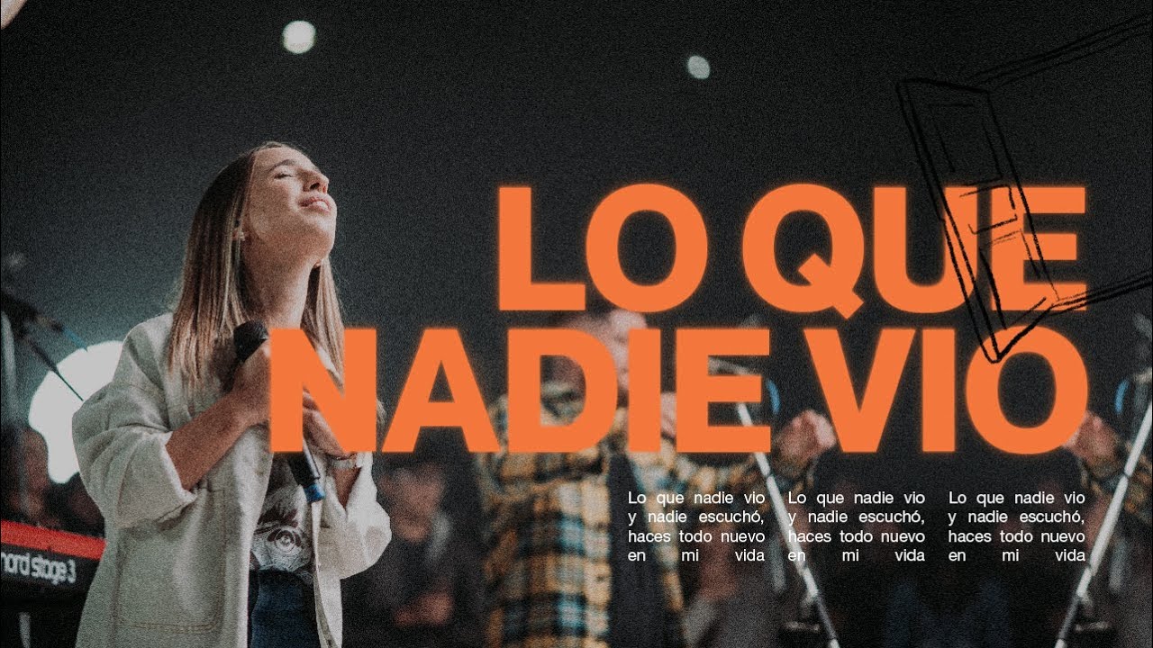 Lo que nadie vio | JOVS Música | El Encuentro Música