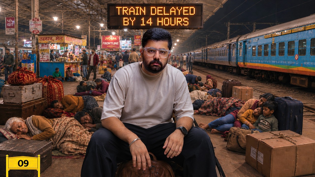Living Inside a Railway Station for 14 Days - Day 09