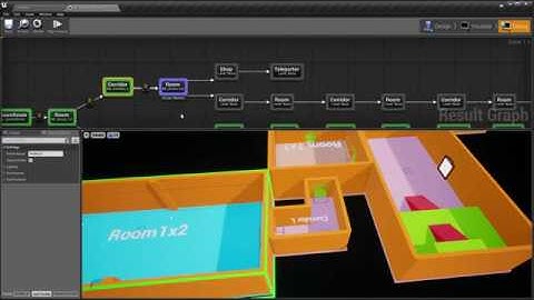 Dungeon Architect: Flow Editor Debug Mode