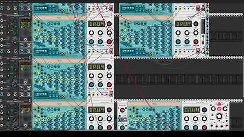 VCV Rack - 2.3 Funky drums