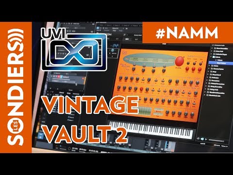 [NAMM 2018] UVI VINTAGE VAULT 2 - Le plugin de synthés vintage