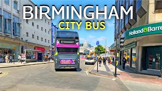 Birmingham City Bus: From Longbridge to City Centre, Birmingham, England 🏴󠁧󠁢󠁥󠁮󠁧󠁿  (Bus Route 45)