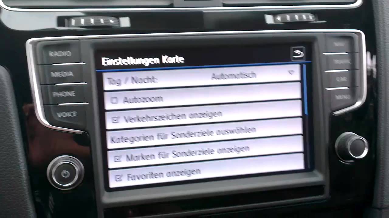Volkswagen navigation