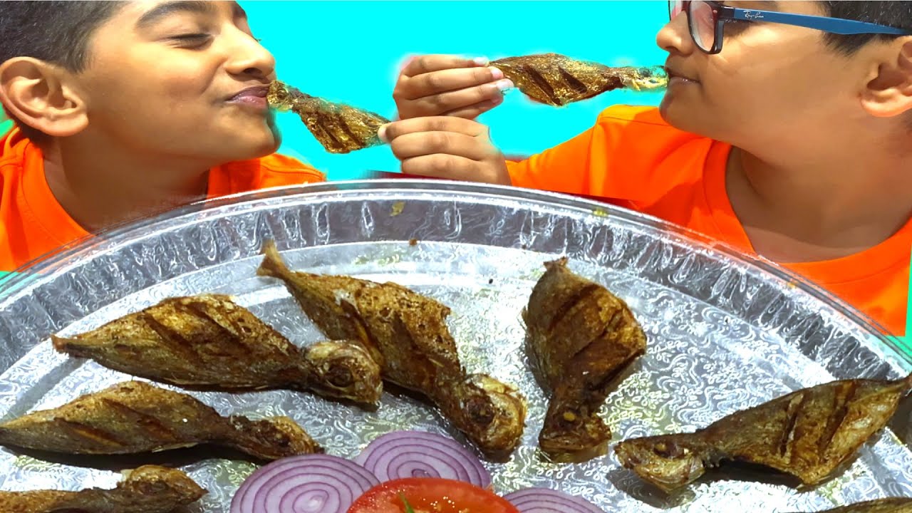 WHOLE FISH FRY MUKBANG |WHOLE FISH FRY ASMR | BEAST BROTHER JE
