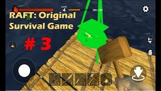 BUILDING THE BONFIRE AND RAINCATCHER | RAFT: Original Survival Game GAMEPLAY Part 3 screenshot 1