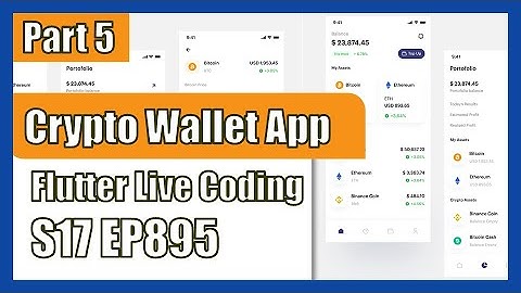 [Flutter] Flutter Live Coding EP895 (Cryptocurrency App Part 5)