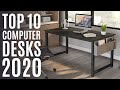 Top 10: Best Computer Desk for 2020 / Office Desk, Writing Desk, Workstation for Home Office