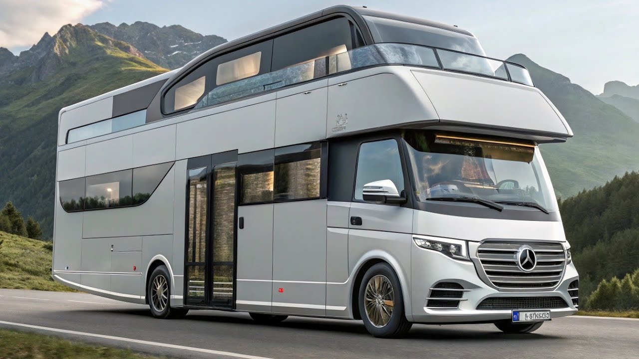 "This Mercedes-Benz Motorhome is a Mansion on Wheels!"