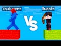 Minecraft YouTubers VS BEST Minecraft Sweats